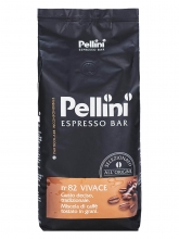 Кофе в зернах Pellini N 82 Vivace Espresso Bar (Пеллини N 82 Виваче Эспрессо Бар)  1 кг, вакуумная упаковка