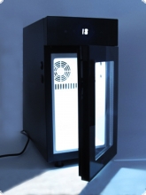 Холодильник c контейнером для молока EXPERT CM R1 (ЭКСПЕРТ СМ) с прозрачной дверцей