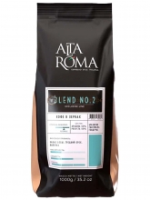Кофе в зернах Alta Roma Blend No 2 (Альта Рома Бленд No 2) 1 кг, пакет с клапаном