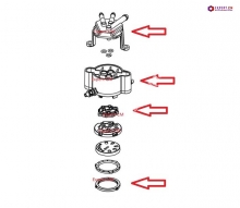 Ремкомплект мультиклапана Dr.Coffee F10/F11/CoffeeBreak