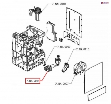 Мультиклапан в сборе 7.NN.0011 Dr.Coffee F10/F11/Big/Plus/CoffeeBreak