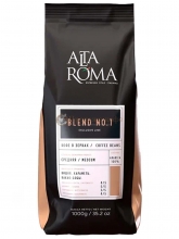Кофе в зернах Alta Roma Blend No 1 (Альта Рома Бленд No 1) 1 кг, пакет с клапаном